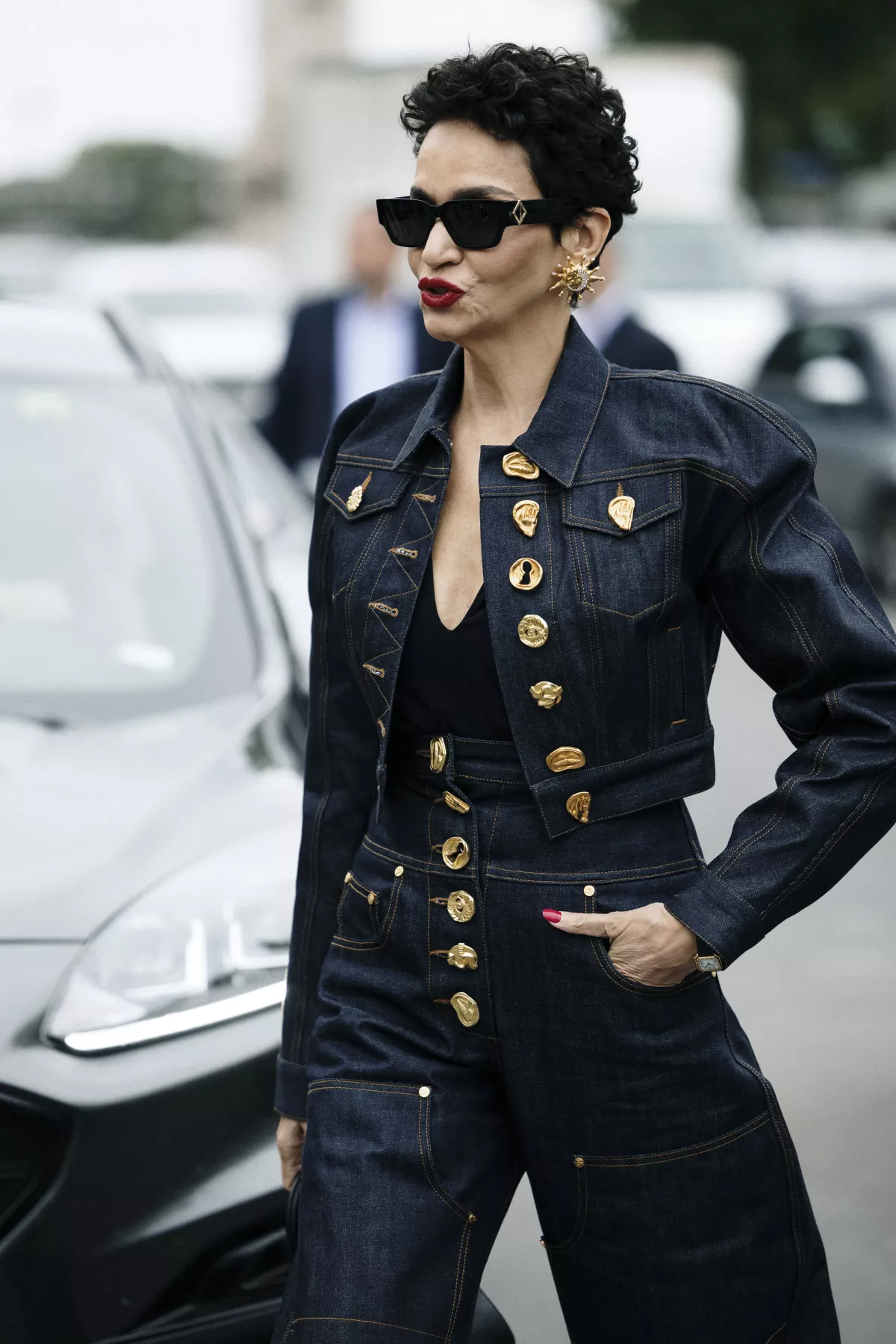 Street Style Paris Fashion Week Schiaparelli