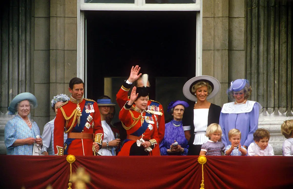 Trooping of the Colour, London, Britain - 1984