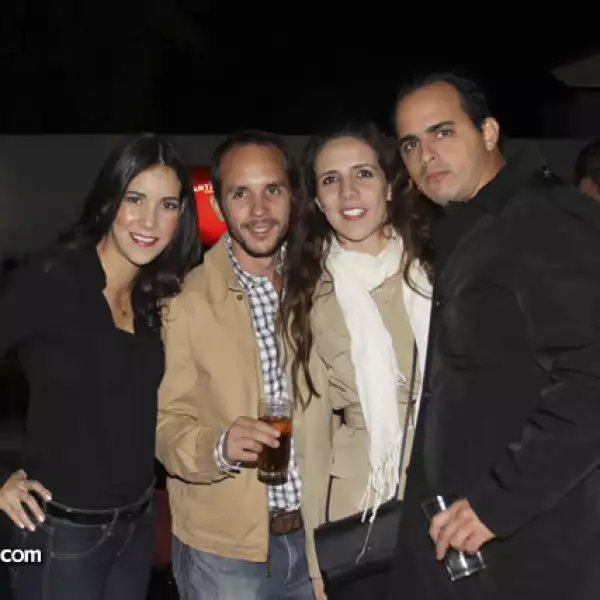 Mariana Madrigal,Alejandro Oruña,Lizeth Jácome y Ángel Sánchez