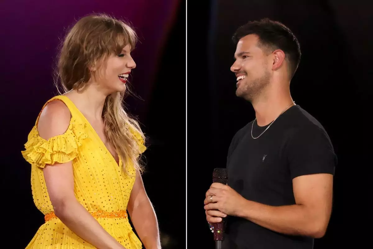 Taylor Swift y Taylor Lautner