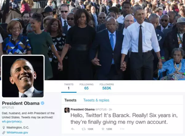 Este inicio de semana escribió su primer tuit.