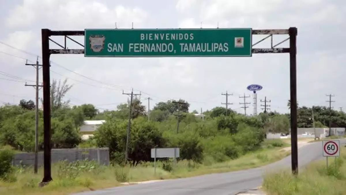 entrada a san fernando tamaulipas