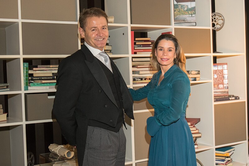 Gary Williams y Montserrat Barros