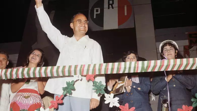 Luis Echeverría en el PRI