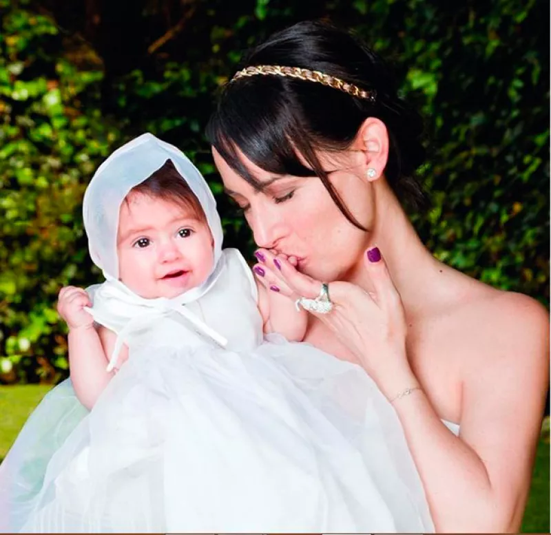 La actriz y conductora festejó el bautizo de su segunda hija en una ceremonia llena de amor y bendiciones.