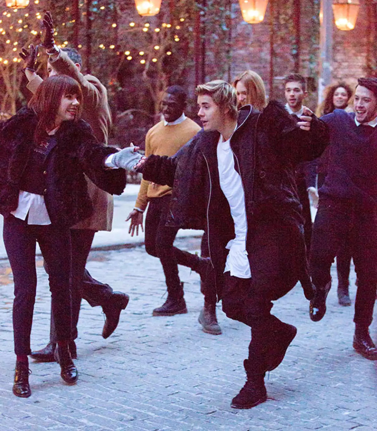 Los cantantes, además de ser canadienses, tienen al mismo manager.