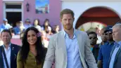 Meghan Markle y el príncipe Harry
