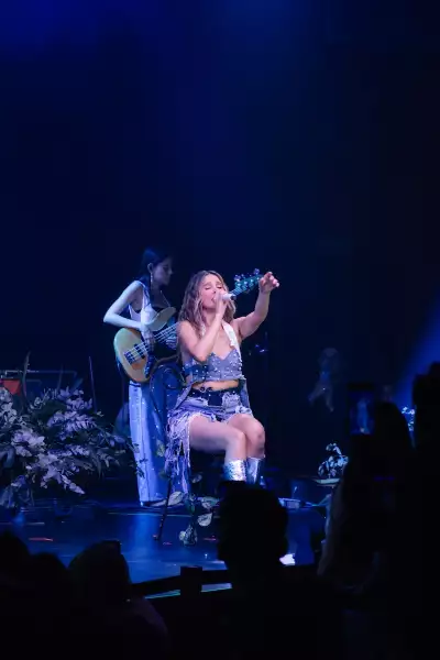 Paulina Goto dio un concierto en el Lunario del Auditorio Nacional