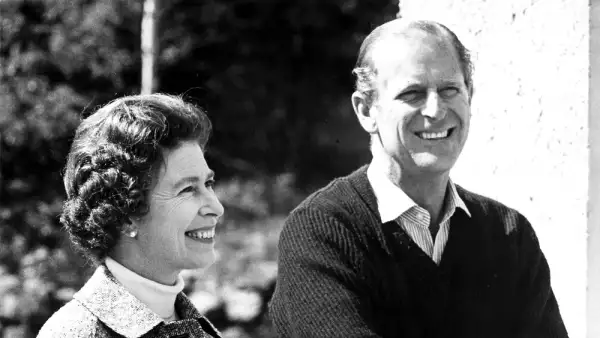 Reina Isabel II y el duque de Edimburgo