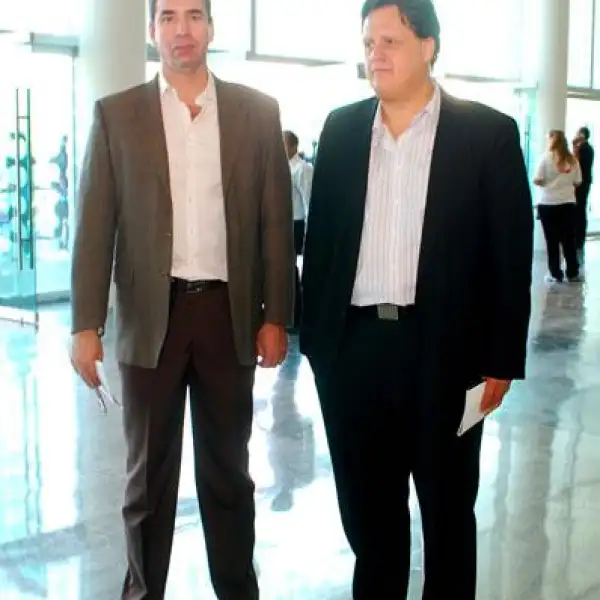 Luis Fidel Moralez y Edgar Olaiz