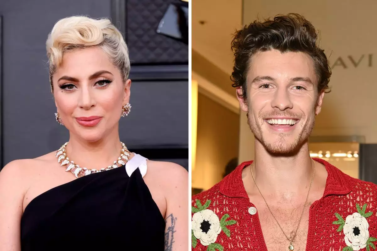 Lady Gaga y Shawn Mendes 
