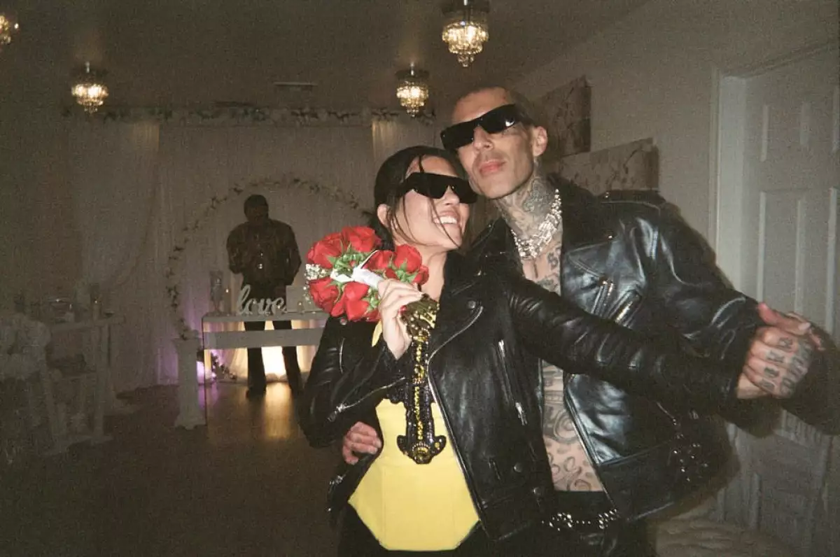 Kourtney Kardashian y Travis Barker