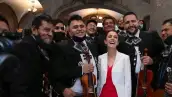 El festejo de Claudia Sheinbaum