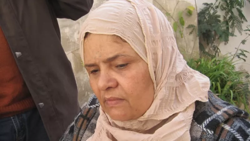 Libia - mamá de mujer violada