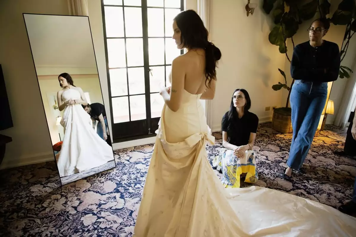 Boda de Tallulah Willis, hija de Bruce Willis y Demi Moore