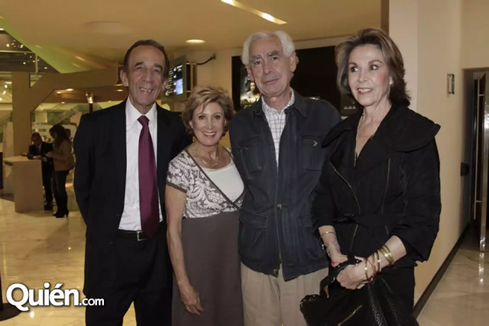 Manuel Arango, Maruca Céspedes, Guillermo Tamez y Graciela García Bringas