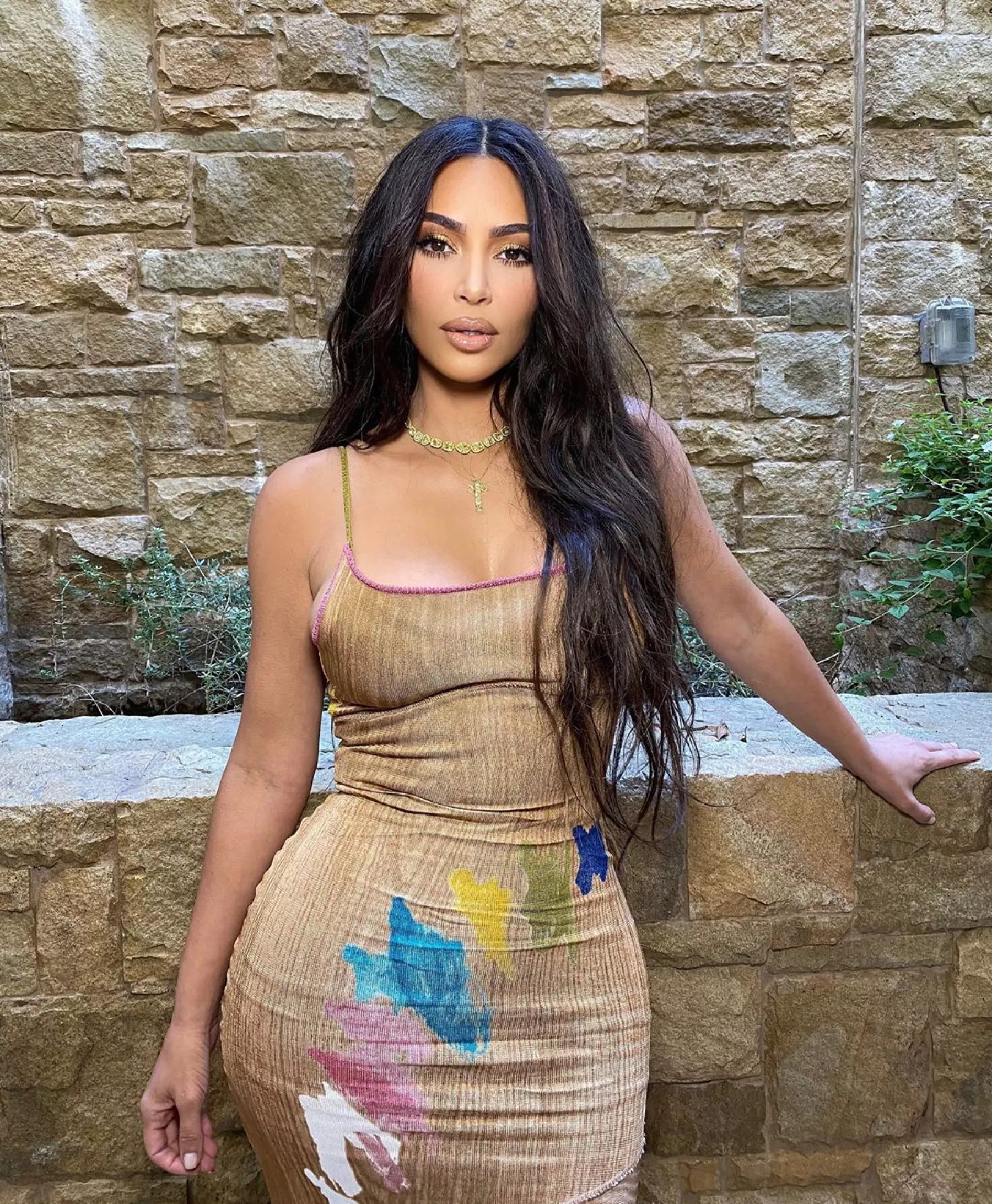 Kim Kardashian.