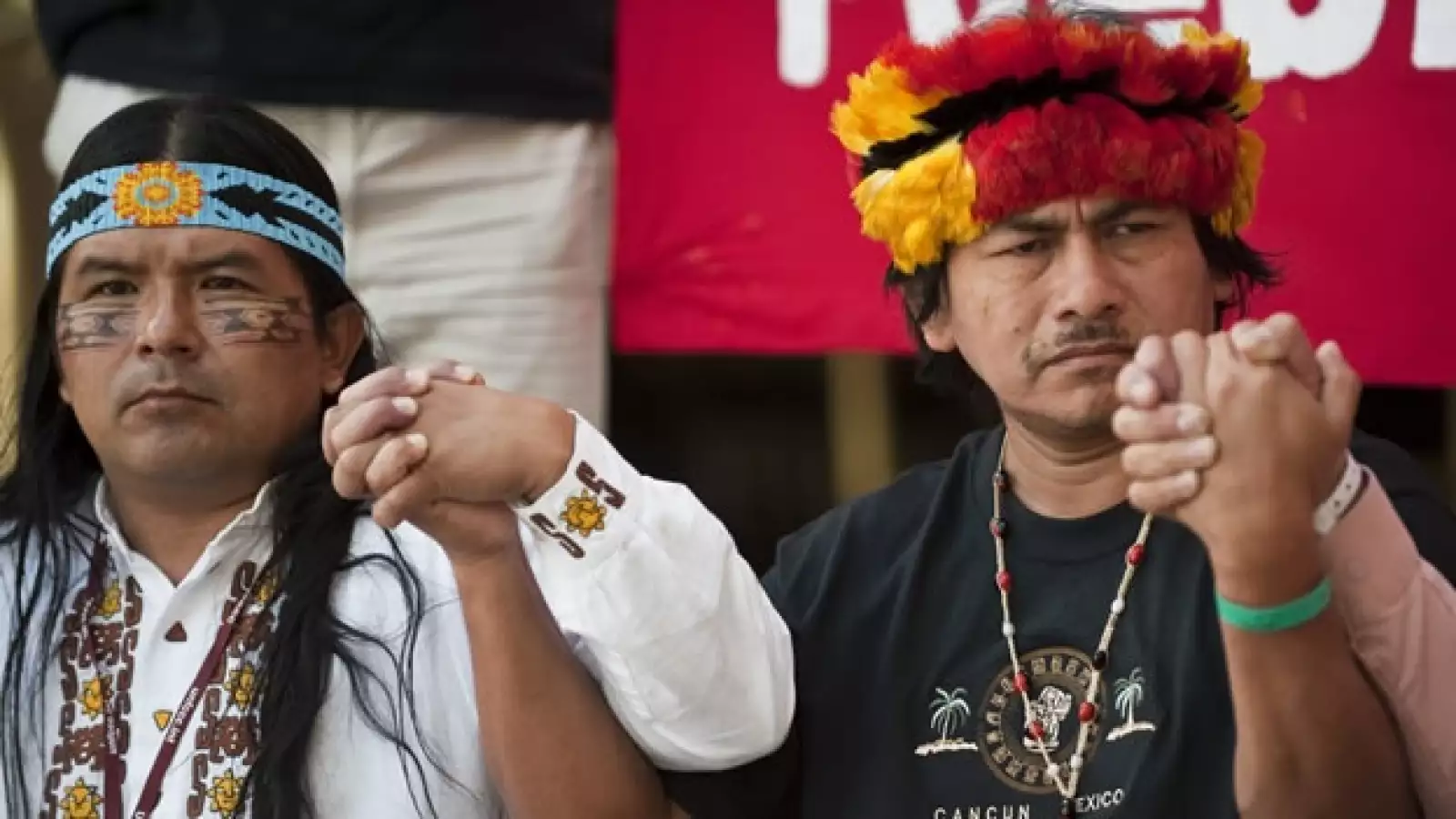indigenas en la COP 16