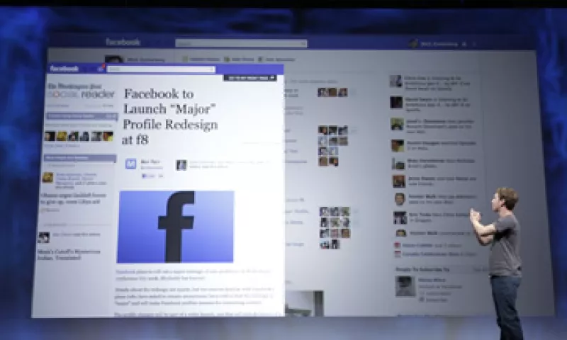 En anuncio de la empresa Dr. Pepper logró llegar al 83% de sus seguidores en Facebook. (Foto: AP)