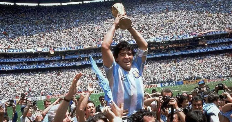 Argentina campeón del mundo en el Estadio Azteca (1986)