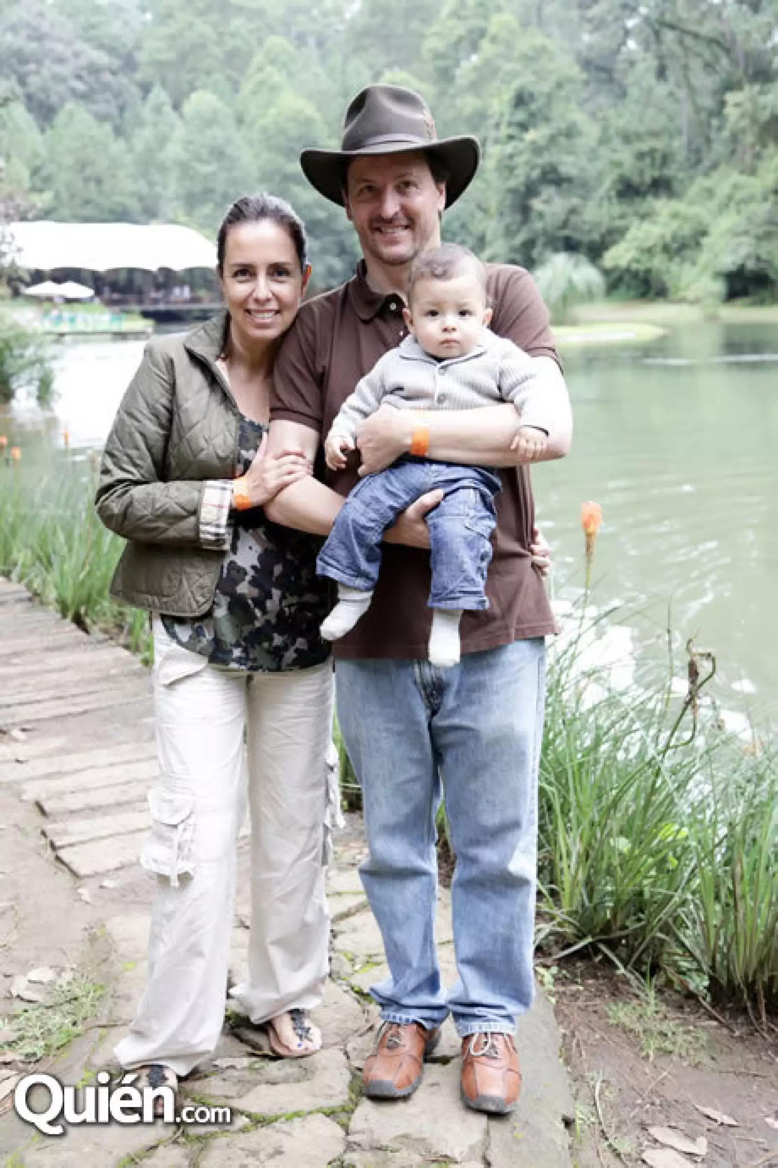 Angélica,Martín y Mauro Klein