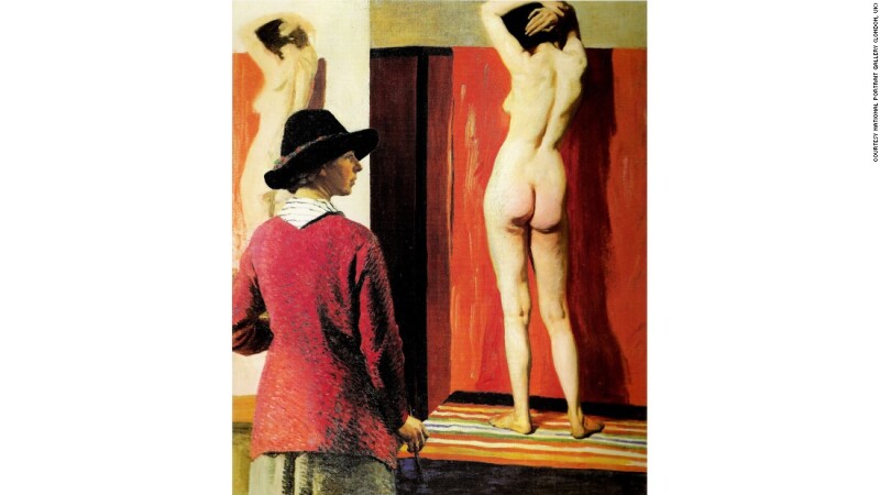 'Self portrait' (1913), Laura Knight