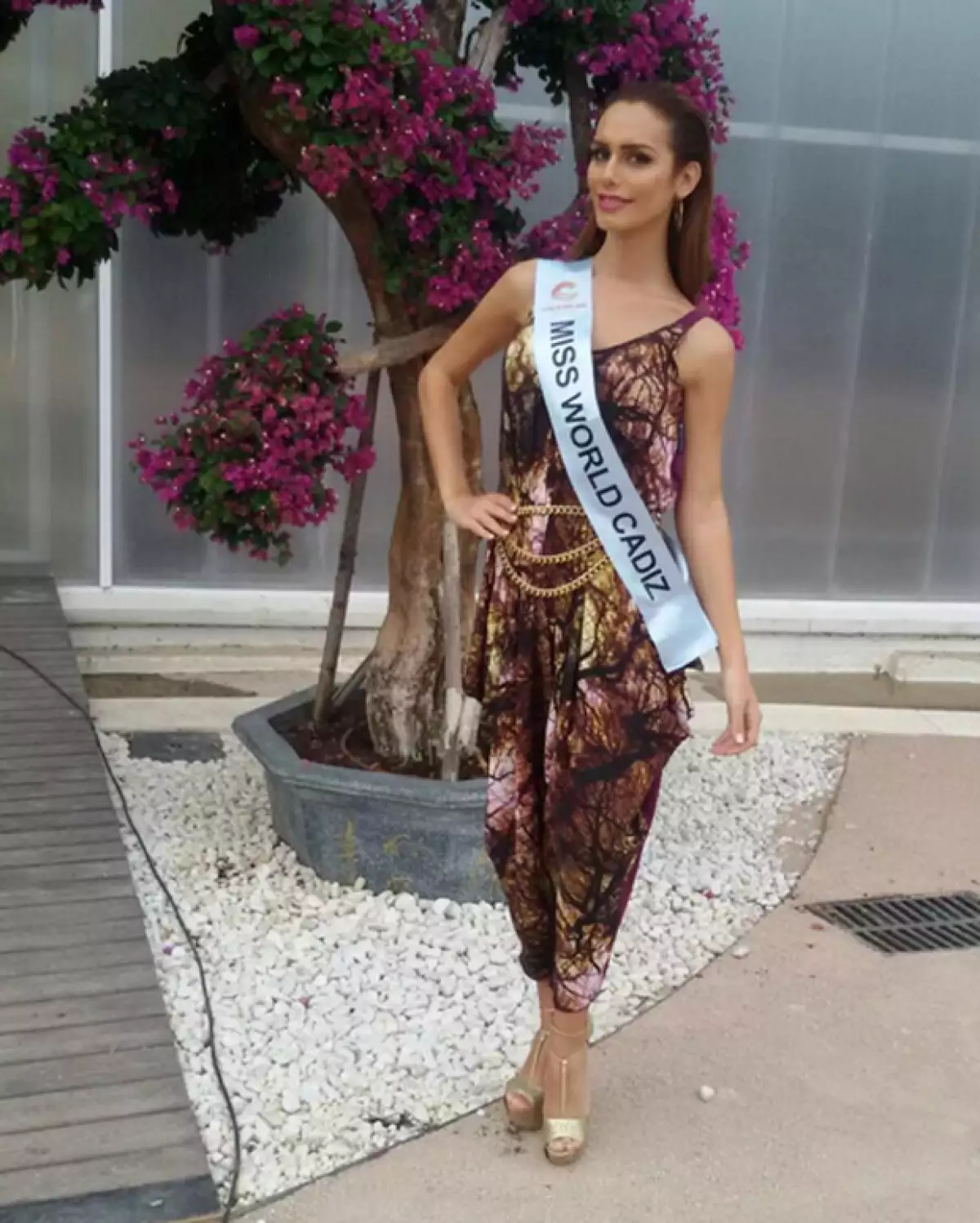 Ángela Ponce represanta a Cadiz en Miss España.