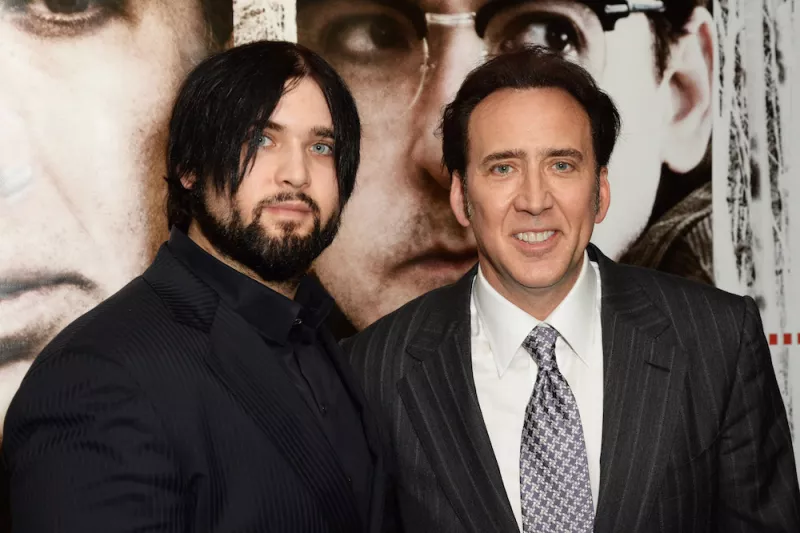 Nicolas Cage y su hijo, Weston Cage.