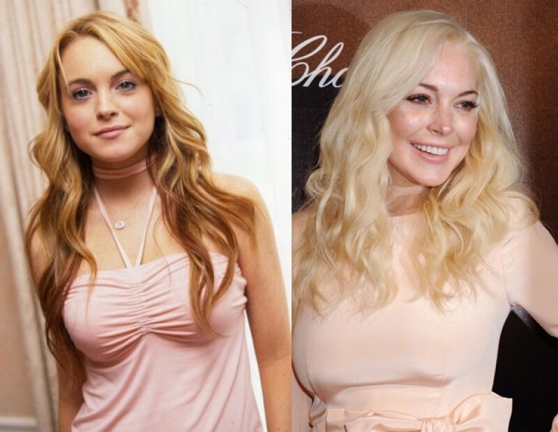 Lindsay a pesar de sus excesos no ha perdido su dulce rostro de niña.