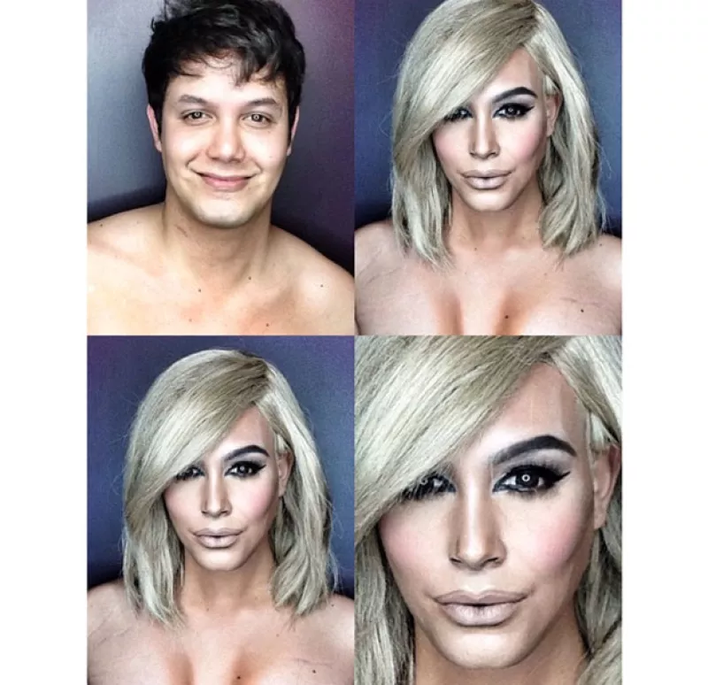 Utilizando sólo maquillaje, este joven filipino puede ir de Kim Kardashian a Julianne Moore y Jennifer Lawrence con unos cuantos brochazos y el resultado es increíble.