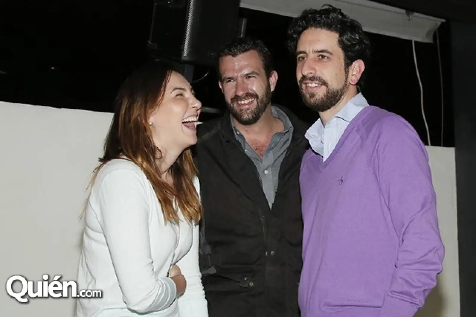 Katia Guzmán, Rodrigo Caramazana y Alonso Rivero