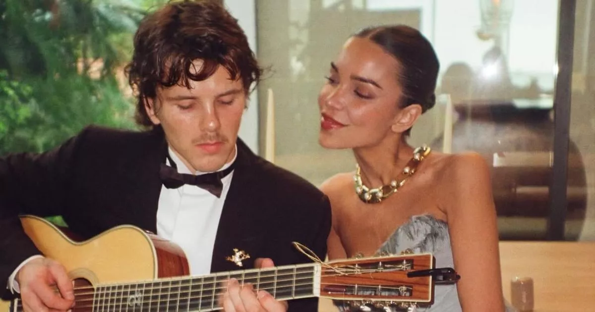 Cruz Beckham y Jackie Apostel