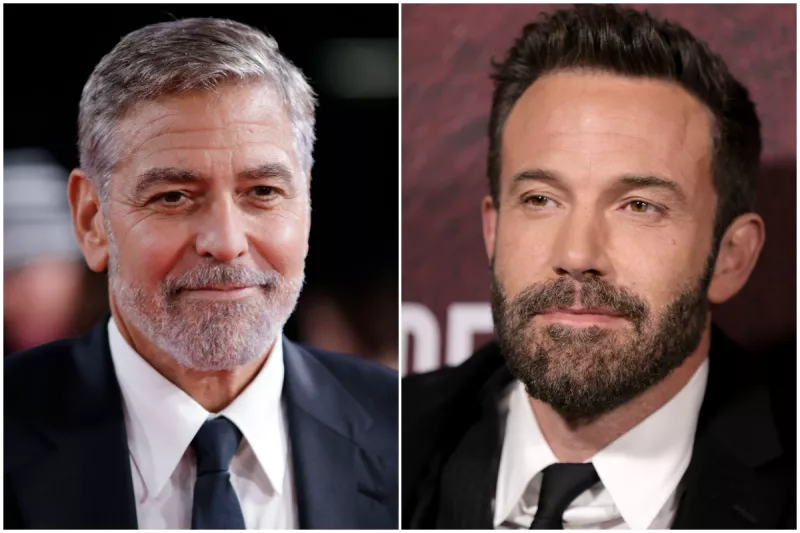 George Clooney y Ben Affleck 