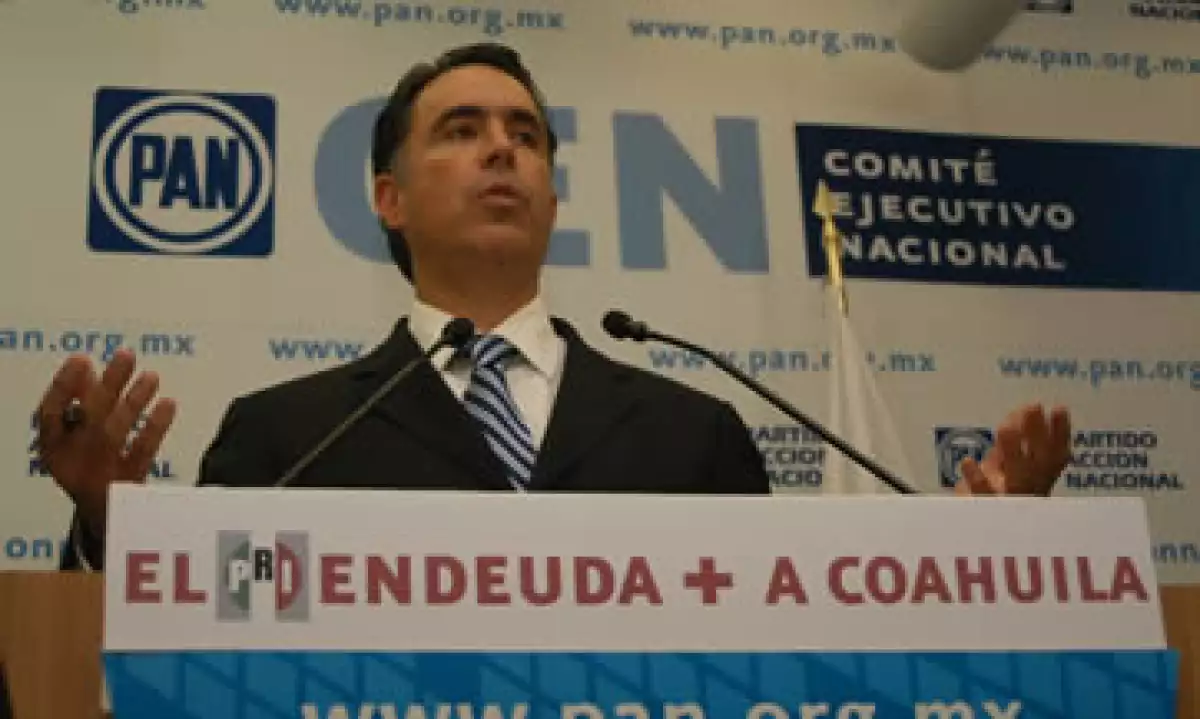 El senador del PAN Guillermo Anaya ha criticado el endeudamiento del Gobierno de Coahuila. (Foto: Notimex)