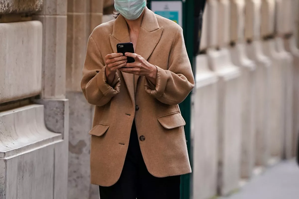Street Style In Paris - May 2020