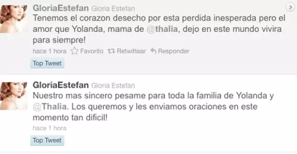 La estrella cubana envió un mensaje a Thalía.