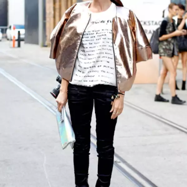 Los metálicos nunca fallan con blanco y negro.