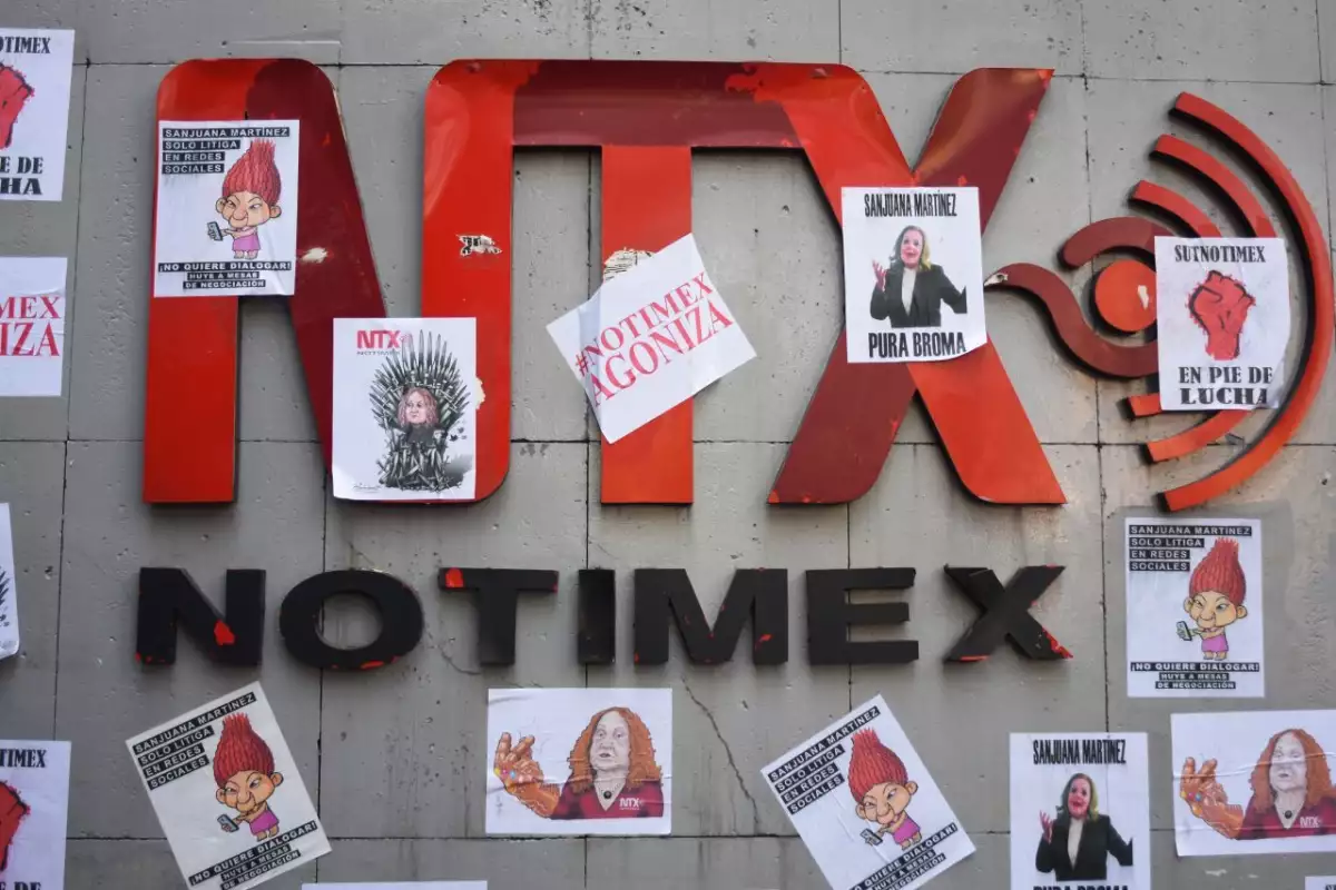 Huelga en Notimex