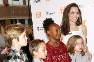 Angelina Jolie y sus hijos