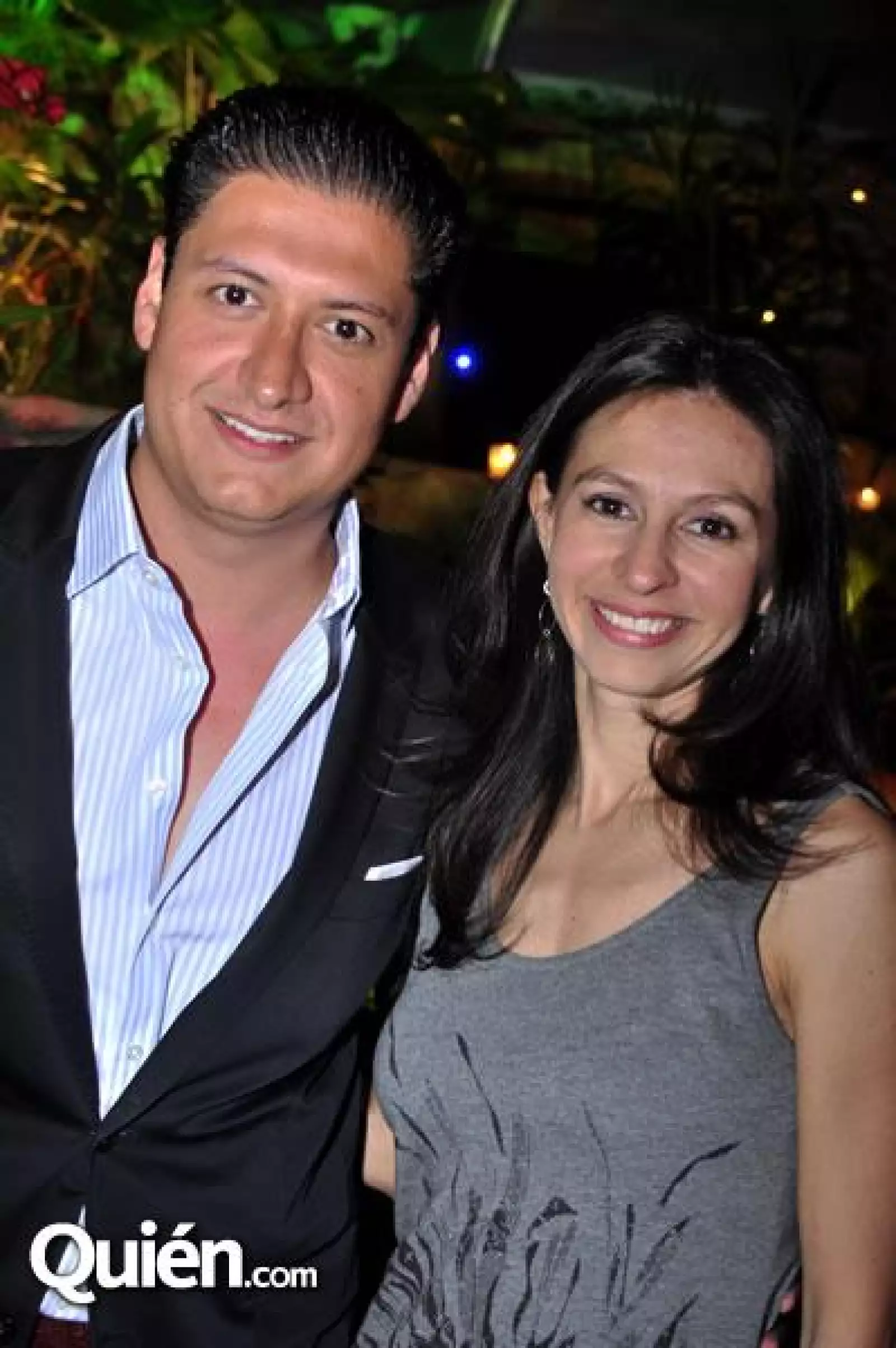 Ramiro Montelongo y Gaby Cantú