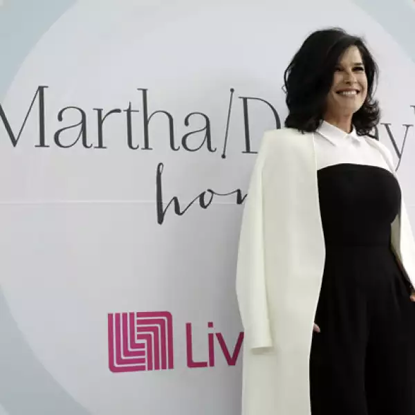 Martha Debayle en el lanzamiento de su línea para Liverpool.