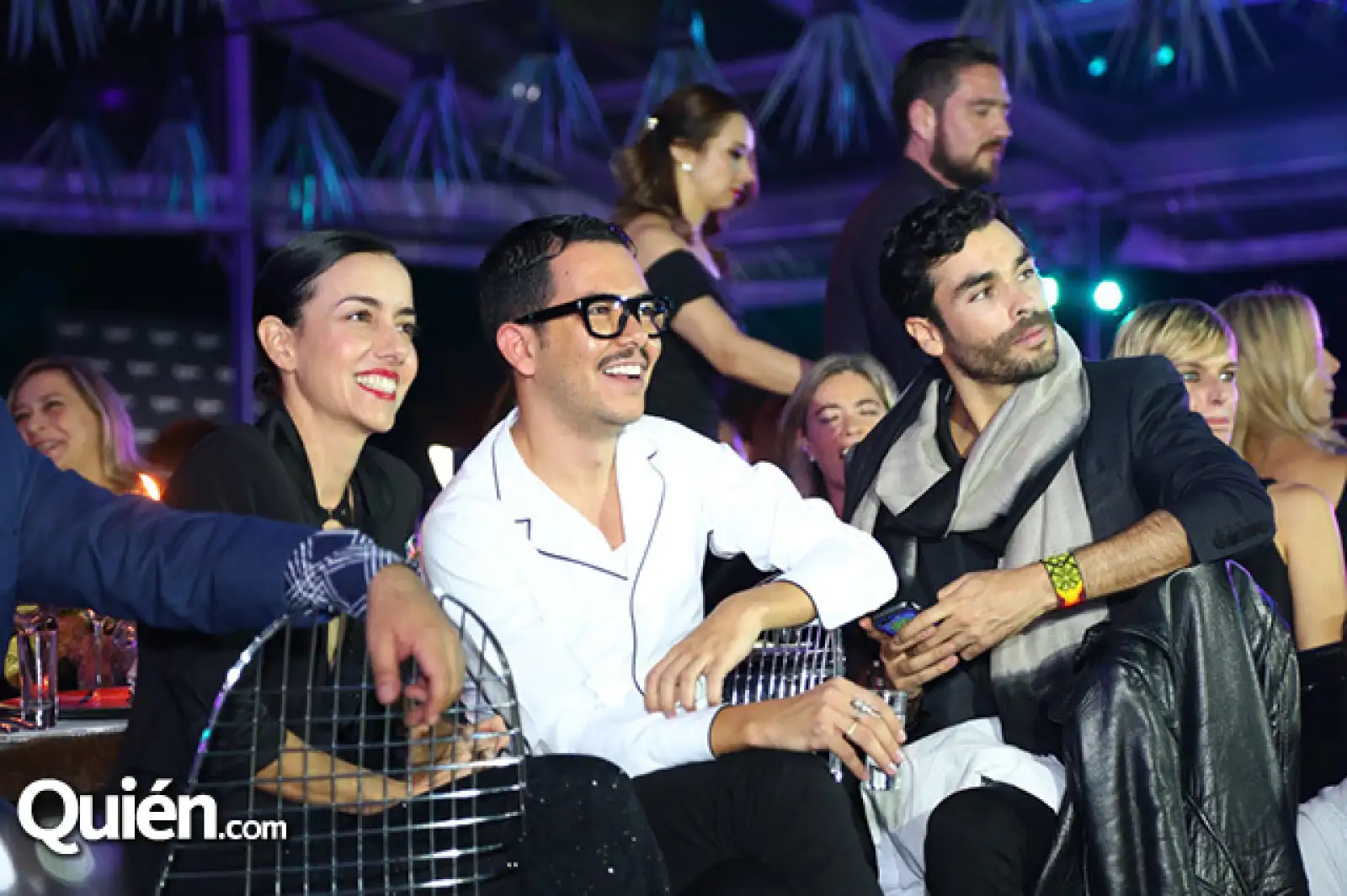 Cecilia Suárez,Manolo Caro y Gonzalo García Vivanco