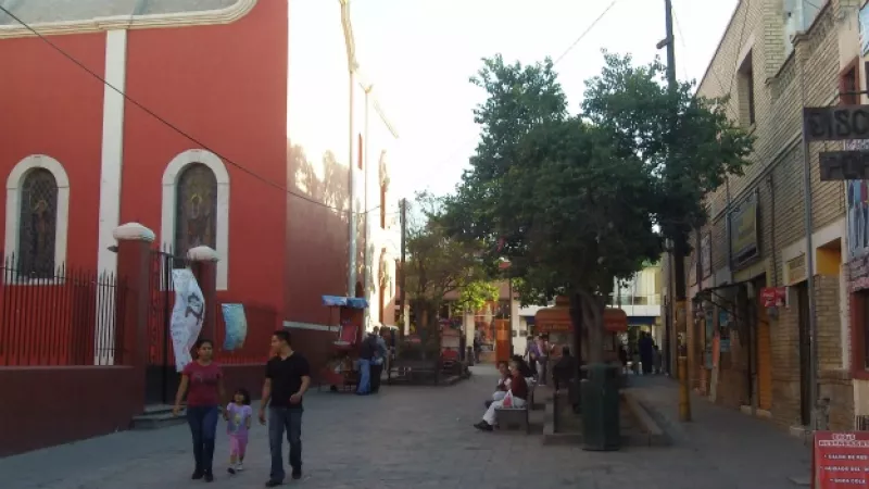 Calle peatonal de Saltillo