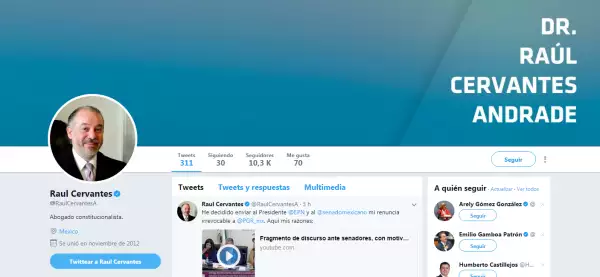 Nuevo perfil