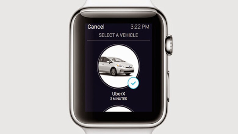 Apple Pay; Stand Up, Instagram, Uber, Passbook y apps para controlar las puertas.