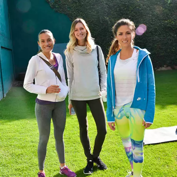 Poliana Soárez,Lilian Nicoleti y Fernanda Rendón.