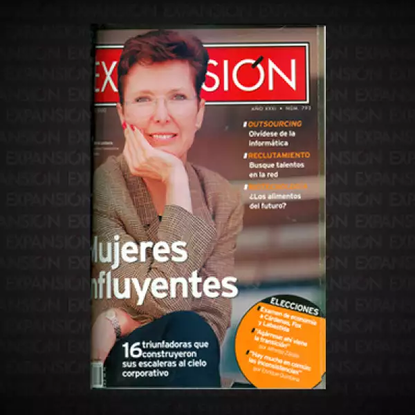 Martha Miller de Lombera, presidenta para México y Centroamérica de Procter&Gamble, estaba en el listado de ‘Mujeres influyentes’, integrado ese año por 16 ejecutivas.