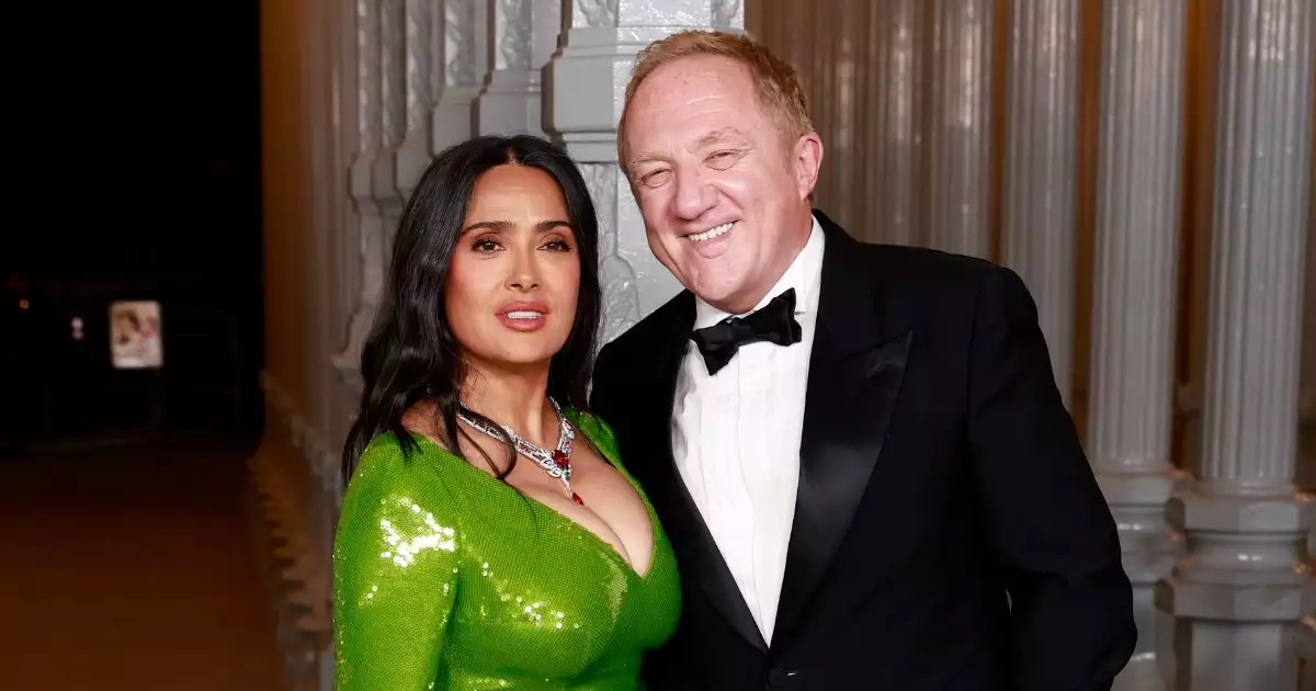 Salma Hayek y François-Henri Pinault