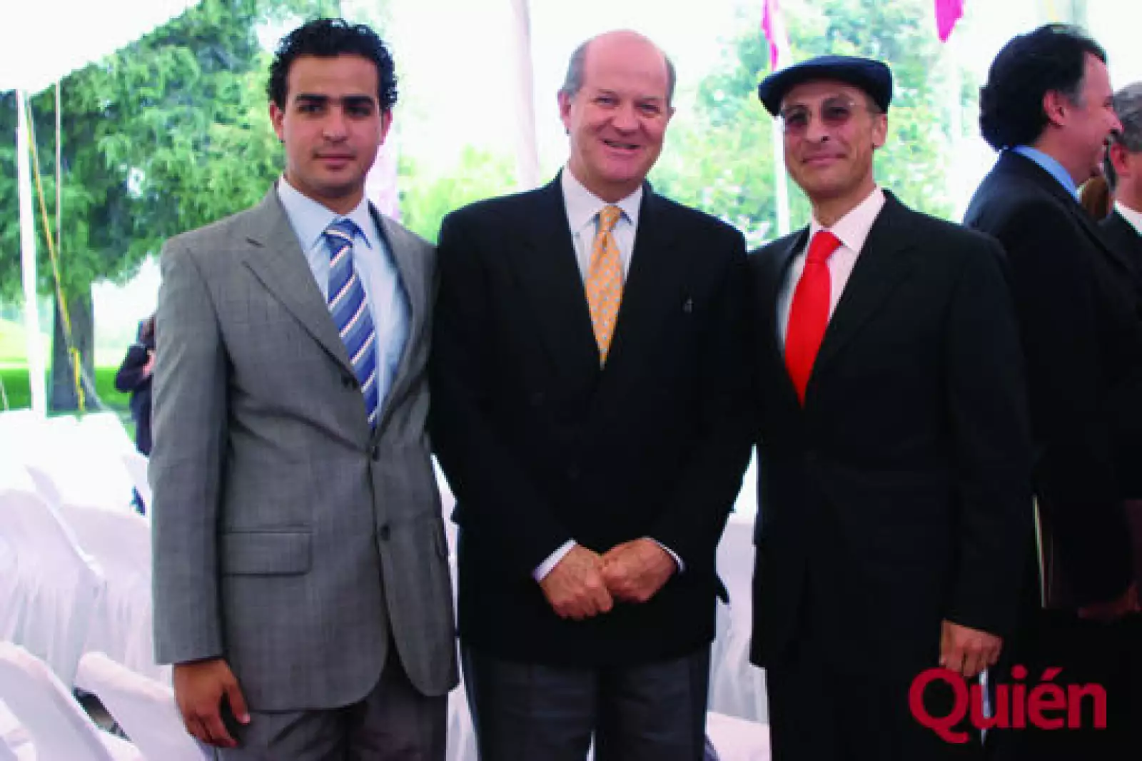 Santiago Reyes, José Carredano, Francisco Reyes