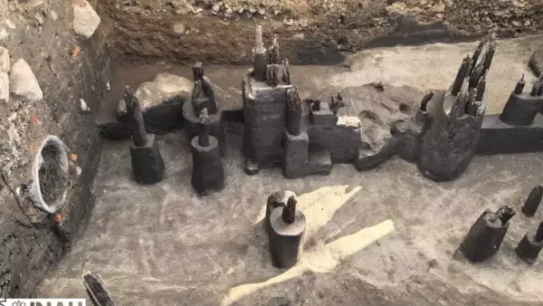 Hallan muelle prehispánico debajo de Chapultepec que conecta con el Lago de Texcoco